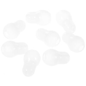 GLEAVI 8pcs Stethoscope Earplugs Stethoscope Ear Tips Replacement Stethoscope Ear Pieces Earbuds for Stethoscope Parts Accessories