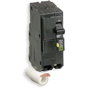 SCHNEIDER ELECTRIC Miniature Circuit Breaker 120/240-Volt 30-Amp QO230GFI H361Nrb with Special Paint