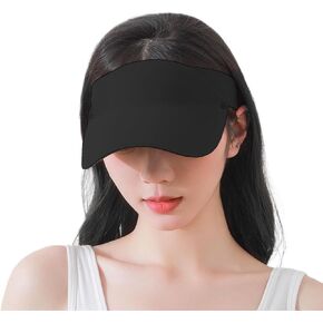 Sun Visor Hat for Women Men, UPF50+ Sun Protective/Lightweight/Adjustable Summer Visor for Outdoor Sports