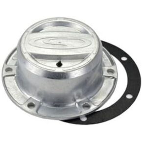 Stemco 352-4009 Solid Aluminum Grease/Vented Hub Cap, 1 Pack