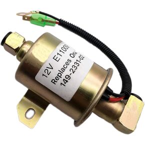 12V Fuel Pump E11009 Compatible with Onan Cummins RV Generator Replaces Onan 149-2331-02, Cummins A047N923 A029F891