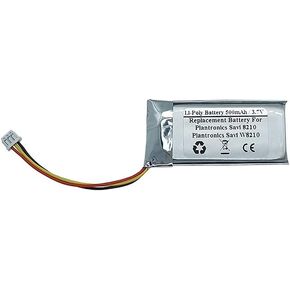 3.7V 500mAh Replacement Battery for Plantronic s Savi 8210, Savi W8210 Wireless Headset, 202555-01, 211425-01 (USN-602040PCN)