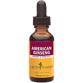Herb Pharm Certified Organic American Ginseng Extract - 1 Ounce