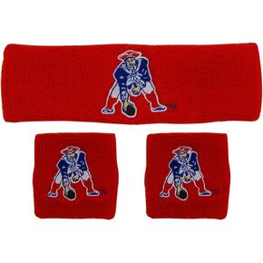 NFL Wristband Headband 3-Piece Set with Team Logo