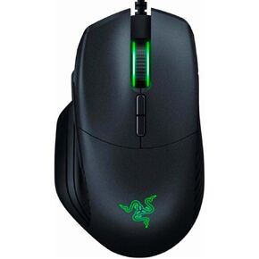Razer Basilisk Gaming Mouse: 16,000 DPI Optical Sensor - Chroma RGB Lighting - 8 Programmable Buttons - Mechanical Switches - Customizable Scroll Resistance - Classic Black