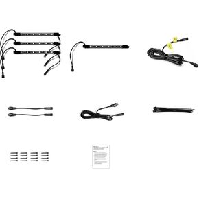 عربة جولف ذات سقف ExtremeStrip تتوهج تحت الماء ومقاومة للأوساخ وإضاءة LED متوافقة مع LEDCast