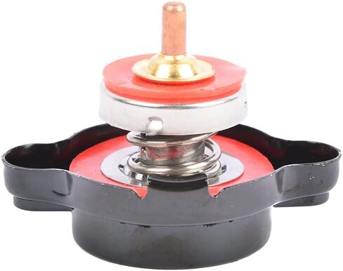 Pressure Radiator Cap with Temperature Gauge Compatible with Honda, Kawasaki, Suzuki, Yamaha, Polaris Ranger, Husqvarna Dirt Bike, KTM, More Motorcycle ATV Models-1.8 Bar, 25.6psi in Saudi Arabia