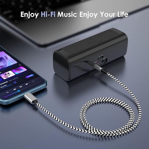 Headphone Aux Adapter Cord 6.6ft for Apple Certified Lightning to 3.5 mm Jack Car Aux Stereo Audio Cable Compatible with iPhone 14/13/13 Pro/13 Pro Max/12/12 Pro/12 Pro Max/11/11 Pro/X/XR/XS/SE in Saudi Arabia