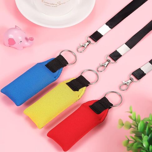 TecUnite Floating Neoprene Boat Keychain, 3 Pack Key Chain and Lanyard, Floatable Foam Key Fob for Water Sports in Saudi Arabia
