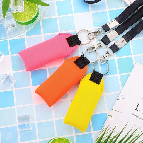 TecUnite Floating Neoprene Boat Keychain, 3 Pack Key Chain and Lanyard, Floatable Foam Key Fob for Water Sports in Saudi Arabia