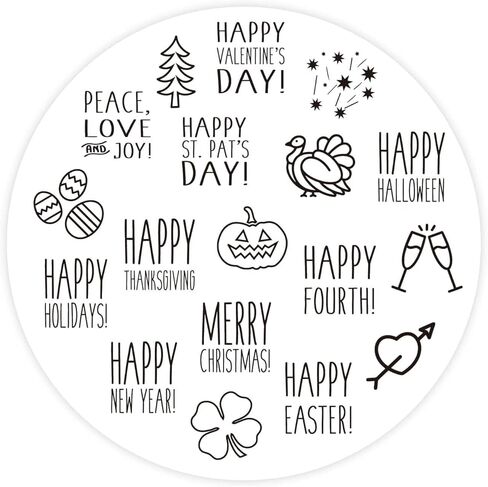 جميع طوابع العطلة الخشبية من Recollections™ in Kuwait