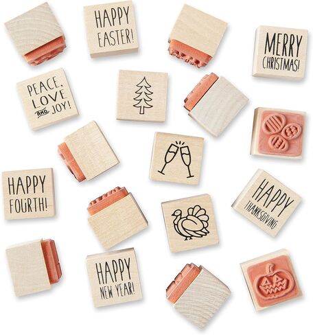 جميع طوابع العطلة الخشبية من Recollections™ in Kuwait