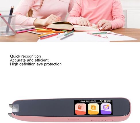 Reading Pen, Touch Control Scan Reader Pen HD Screen AI Intelligent Voice for Students for Education in Saudi Arabia