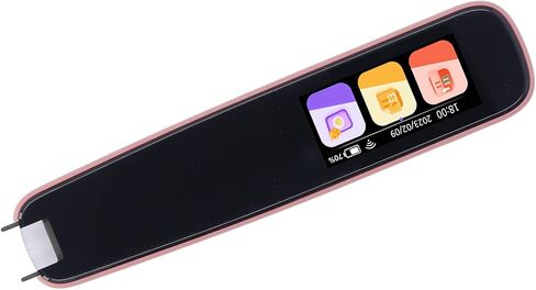 Reading Pen, Touch Control Scan Reader Pen HD Screen AI Intelligent Voice for Students for Education in Saudi Arabia