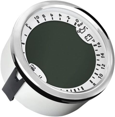 ELING 6 in 1 Multi-Functional Gauge Meter GPS Speedometer Tachometer Hour Water Temp Fuel Level Oil Pressure Voltmeter 12V 85mm with Backlight in Saudi Arabia