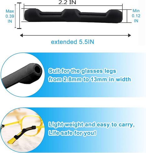 وسادات أنف للنظارات مع مقابض أذن للنظارات، 12 زوجًا من وسادات الأنف فائقة النعومة للنظارات المضادة للانزلاق، وسادات أنف للنظارات غير قابلة للانزلاق، مقابض أنف للنظارات غير قابلة للانزلاق (6 أزواج شفافة، 6 أزواج أسود) in Kuwait