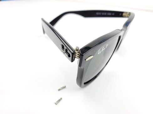 Sunglass Repair Kit Compatible for Ray Wayfarer RB 2140 | Sunglasses Replacement Screws (1 Pair) in Kuwait
