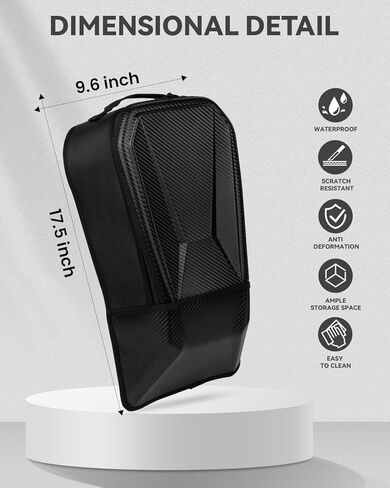 حقيبة تخزين مركزية Maverick X3 مع غلاف EVA متوافقة مع Can Am X3 2017 2018 2019 2020 2021 2022 2023، حقيبة تخزين مقاومة للماء 1680D بين المقعد in Kuwait