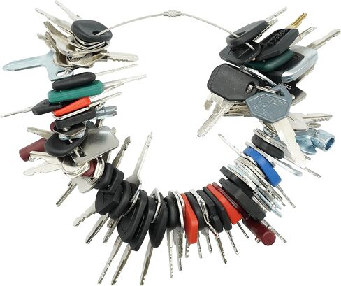 ABC_zok 27Pcs Heavy Equipment Construction Blank Replacement Set Custom Cut to fit Equipments Fits JCB Case Takeuchi Bobcat Doosan JLG Clark Caterpillar MTD John Deere Hitachi Komatsu, Ignition Key in Saudi Arabia