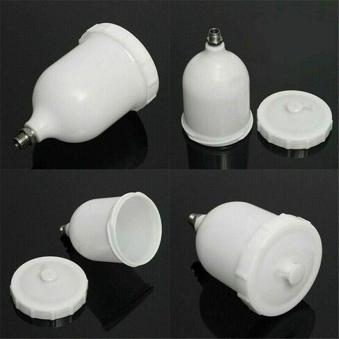 Spray Gun Cup, MACHSWON 600ml Gravity Feed Air Spray Gun Cup Pot for Paint Spray Gun Tool, Replacement Fit for GTiPro Pri Lite Gti TT GFG in Saudi Arabia