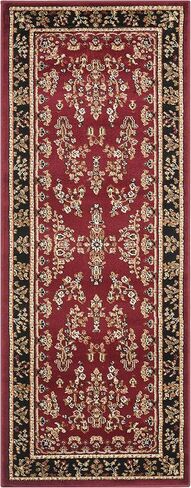 SAFAVIEH Lyndhurst Collection Accent Rug - 2'3" x 4', Red & Black, Traditional Oriental Design, Non-Shedding & Easy Care, Ideal for High Traffic Areas in Entryway, Living Room, Bedroom (LNH331B) in Saudi Arabia