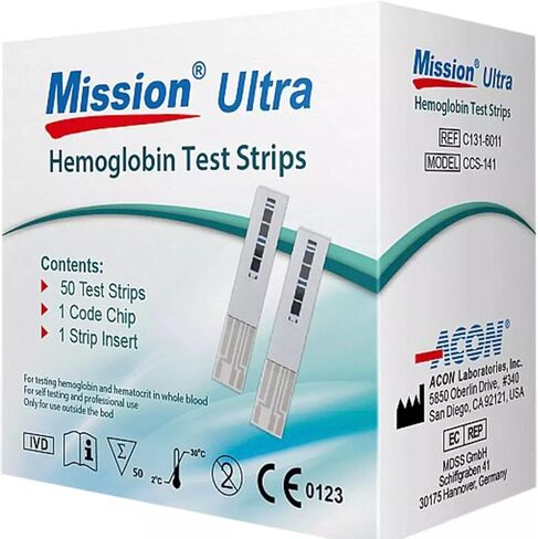شريط اختبار Hb Ultra Hemo-globin 50 in Kuwait