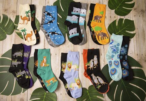 Women’s Crew Socks | Orca Fun Designs Novelty Socks | 2 Pair in Saudi Arabia