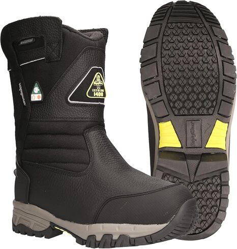 حذاء RefrigiWear الرجالي ذو الفريزر الفائق، حذاء عمل معزول، تصنيف مريح -50 درجة فهرنهايت in Kuwait