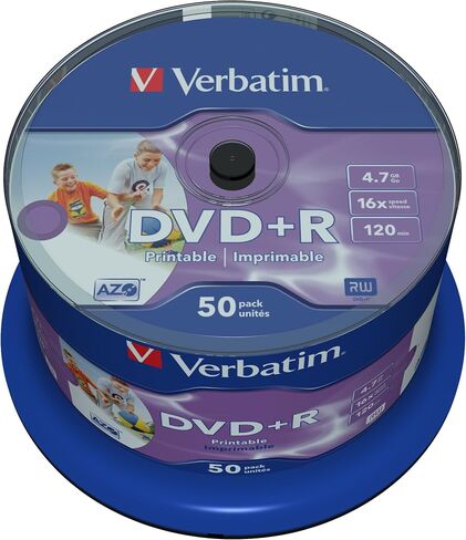 فيرباتيم DVD+R 4.7 جيجا 16x SP 50 PR- 43512 in Saudi Arabia