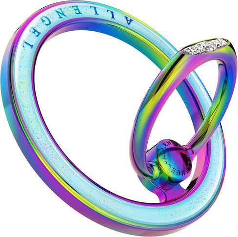 حامل حلقة هاتف مغناطيسي من Allengel لـ Magsafe، مسند إصبع مغناطيسي، دوران 360 درجة وقلب 180 درجة، لهاتف iPhone 15/14/13/12 in Kuwait