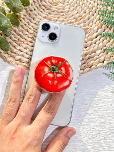 حامل بسيط بمقبض هاتف على شكل طماطم، حامل هاتف خلوي على شكل فواكه لطيف، ملحق سحر الهاتف قابل للطي، قبضة هاتف بمسند ممتد مع قاعدة قابلة للتبديل، مقبض قبضة لجهاز Kindle in Kuwait