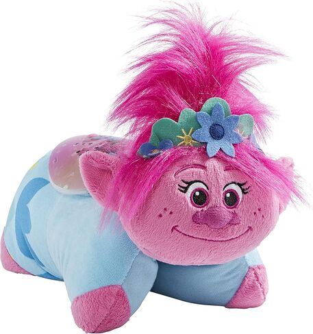 وسادة بيتس بيتس دريم ووركس بوبي سليب تايم لايت مقاس 11 بوصة - ضوء ليلي من القطيفة على شكل حيوان محشو من ترولز وورلد تور in Kuwait