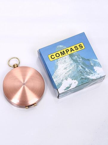 Snowmanna-Portable Vintage Old Style Compass Pocket Watch Style Multifunction Fluorescence Compass Navigation for Outdoor Sports Camping Hiking in Saudi Arabia