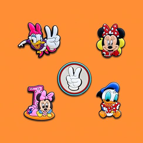 25 قطعة من حليات تزيين الأحذية الكرتونية للسدود، إكسسوارات ساحرة كرتونية لطيفة لحفلات الأطفال in Kuwait