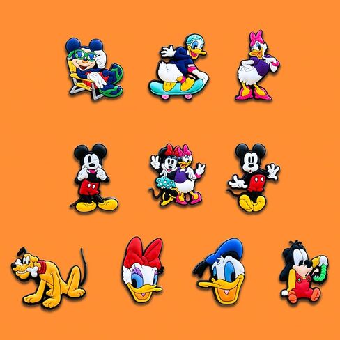 25 قطعة من حليات تزيين الأحذية الكرتونية للسدود، إكسسوارات ساحرة كرتونية لطيفة لحفلات الأطفال in Kuwait