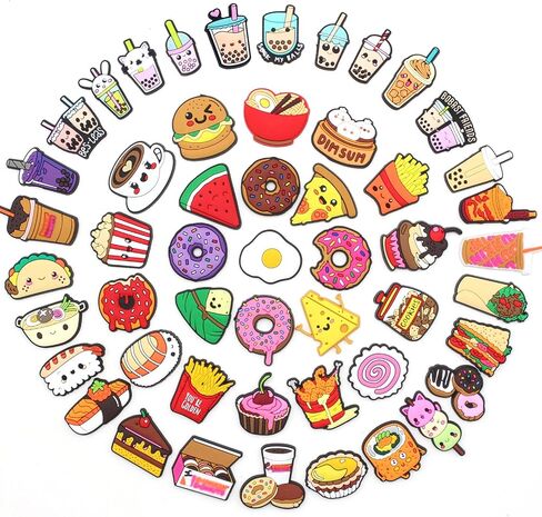 Cute Cartoon shoe charms PVC shoe Decoration for DIY clog Sandals Bracelets kid girls boy Teen Party Favor Gifts in Saudi Arabia