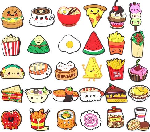 Cute Cartoon shoe charms PVC shoe Decoration for DIY clog Sandals Bracelets kid girls boy Teen Party Favor Gifts in Saudi Arabia