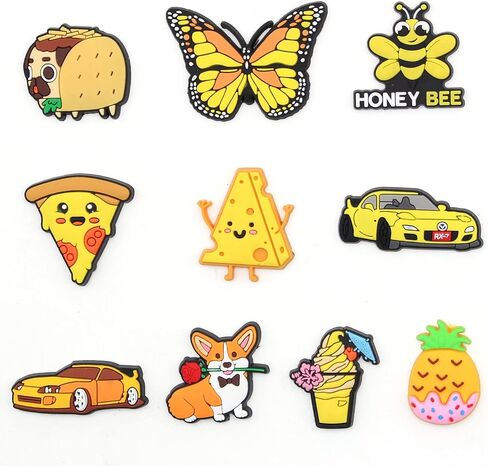 Cute Cartoon shoe charms PVC shoe Decoration for DIY clog Sandals Bracelets kid girls boy Teen Party Favor Gifts in Saudi Arabia