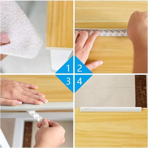 Silicone Corner Protectors Edge Guards with Strong Stickiness, Baby Proof Corner Covers and Bumpers Cushion Top Grade 8pcs (Gray) in Saudi Arabia