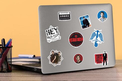Supernatural 50ct Vinyl L Deluxe Stickers Variety, Tablet, Indoor/Outdoor in Kuwait