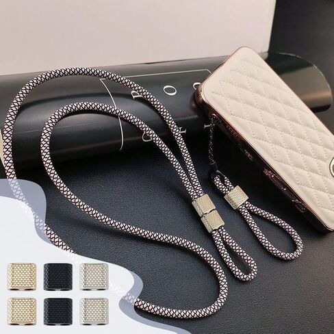 SUPERFINDINGS 30PCS 3 Colors Double Cord Locks Accessories Alloy Elements for Cell Phone Chain Double Slide Cord Toggle for Adjustable Phone Strap in Saudi Arabia
