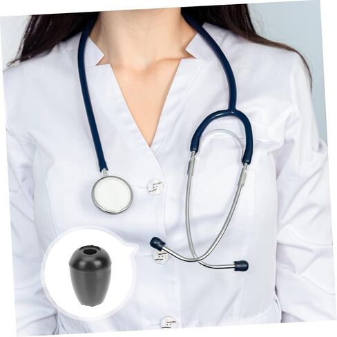 Alipis 10 أزواج ملحق سماعة الطبيب سدادات الأذن سماعة الطبيب نصائح الأذن للآذان الصغيرة زر عالمي سماعة الطبيب براعم الأذن مكون الجمجمة سماعة الطبيب سماعة غطاء سيليكون غطاء سيليكون in Kuwait