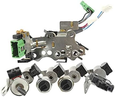 9PCS CVT JF011E Valve Body Solenoid Kit Compatible with Nissa-n Altima Rogue Sentra Dodg-e Caliber in Saudi Arabia