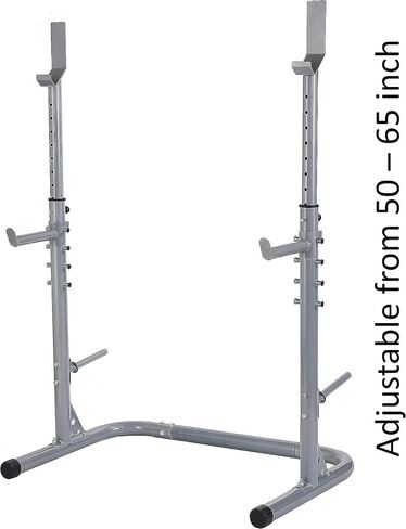 Sporzon! Multifunctional Workout Station Adjustable Olympic Workout Bench with Squat Rack, Leg Extension, Preacher Curl, and Weight Storage, 800-Pound Capacity in Saudi Arabia