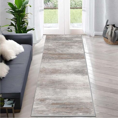 Moroccan Rugs for Entryway, 2x3 Grey Kitchen Rugs Non-Slip Washable Small Area Rug, Ultra Soft Vintage Geometric Low-Pile Indoor Door Mat Floor Carpet for Entrance Bedroom Bathroom in Saudi Arabia