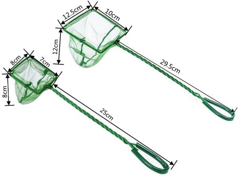 4PCS Fish Tank Aquarium Cleaning Tools Kit Aquarium Fish Nets Aquarium Fish Skimmer Net and Double-Sided Fish Tank Sponge Cleaning Brush in Kuwait