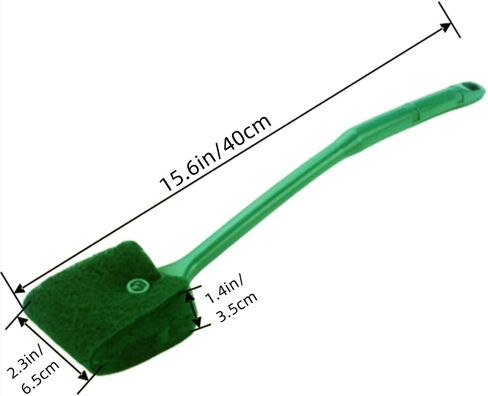 4PCS Fish Tank Aquarium Cleaning Tools Kit Aquarium Fish Nets Aquarium Fish Skimmer Net and Double-Sided Fish Tank Sponge Cleaning Brush in Kuwait