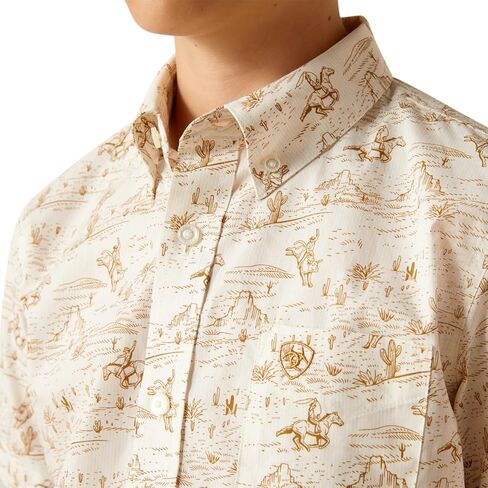 Ariat Boys' Edison Classic Fit Shirt in Saudi Arabia