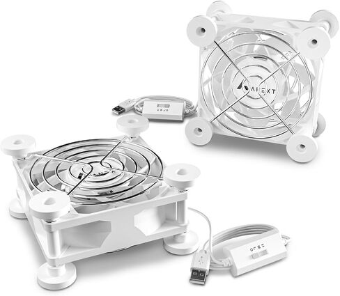 120mm USB Computer Fan Black, 120mm Fan, Silent Fan for Receiver DVR Playstation Xbox Computer Cabinet Cooling, Single in Saudi Arabia
