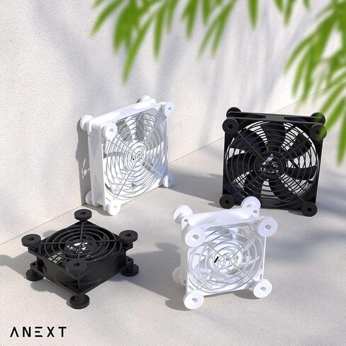 120mm USB Computer Fan Black, 120mm Fan, Silent Fan for Receiver DVR Playstation Xbox Computer Cabinet Cooling, Single in Saudi Arabia